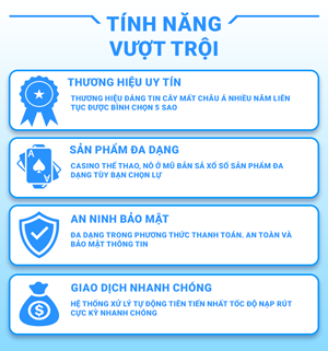Tính năng vượt trội rr88